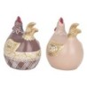 ORIGEN Home Decor Figure Gallina 2 U Animaux | Figure de poulet multicolore - 10x9x7cm