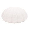 ORIGEN Home Decor Coral Figure Jarrones et Portavelas | Figure marine blanche - 12x25x25cm
