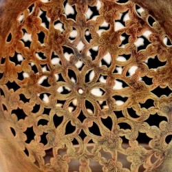 ORIGEN Home Decor Tableau de meubles auxiliaire | Tableau auxiliaire en or - 40x55x55cm