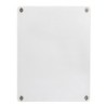 ORIGEN Home Decor Étagères à mobilier auxiliaires | Blanc - 80x60x24cm