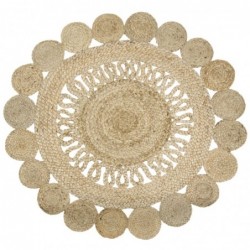 Tapis de jute | Tapis rond,...