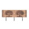 ORIGEN Home Decor Percha Pomos Life of Life Perceros | Cintre brun - 16x38x5cm