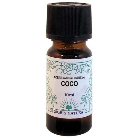 L'huile d'essence de noix de coco complète le cadeau de la collection Natura Divers