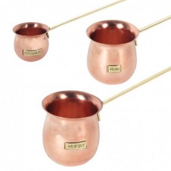 Ensemble de 3 casseroles à mesurer Comprend 3 unités Collection d'ustensiles de cuisine Divers