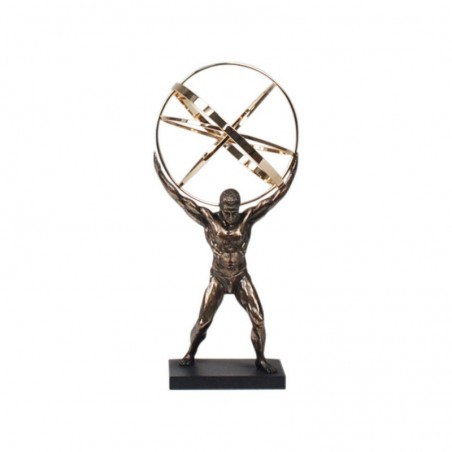 Atlas Figure Bronze Couleur Bronze Figures Collection Classique