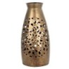 ORIGEN Home Decor Portavelas Vases et détenteurs | Silver Porta - 59x27x27cm