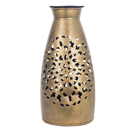 ORIGEN Home Decor Portavelas Vases et détenteurs | Silver Porta - 50x24x24cm