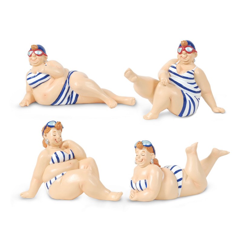 Les baigneurs comprennent 4 unités Sailor Figures Sailor And Nautical Collection