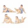 Les baigneurs comprennent 4 unités Sailor Figures Sailor And Nautical Collection