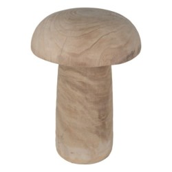 ORIGEN Home Decor Sool Paulonia Mueble Auxiliary | Tabouret beige - 45x31x31cm