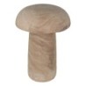 ORIGEN Home Decor Sool Paulonia Mueble Auxiliary | Tabouret beige - 45x31x31cm