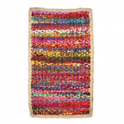 Tapis rectangulaire en jute...