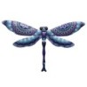 ORIGIN Home Decor Figurine Animale Libellule Jardin Bleu - 19x31x1cm