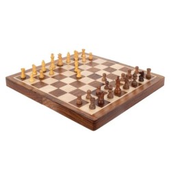 Boîte d'échecs 25Cm. Carte du monde de la collection de jeux-cadeaux