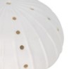 ORIGIN Home Decor Lampes LED Anémone | Figurine Ovale de Marin Blanc - 7x12x12cm