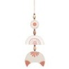 ORIGEN Home Decor Suspension en Bois Suspendu Blanc 58x18x1cm