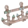 ORIGEN Home Decor Ancre Cintre Porte-Manteaux Bleu - 24x57x6cm