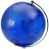 ORIGEN Home Decor Ballon Monde Bleu Rond - 27x22x20cm
