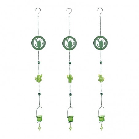 Pendentif décoratif Cactus T-Lite comprend 3 unités de pendentifs décoratifs en métal