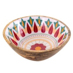 ORIGIN Home Decor Boîtes et plateaux à bol moyen | Bol Rond Gris - 10x25x25cm