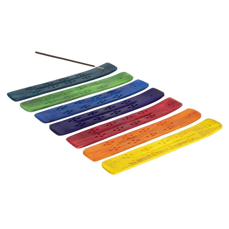 Supports d'encens 7 couleurs Comprend 7 unités-cadeaux Natura complète la collection Inde