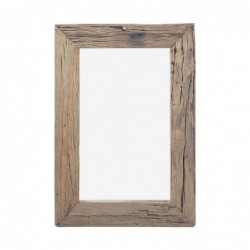 Miroir avec cadre en bois...