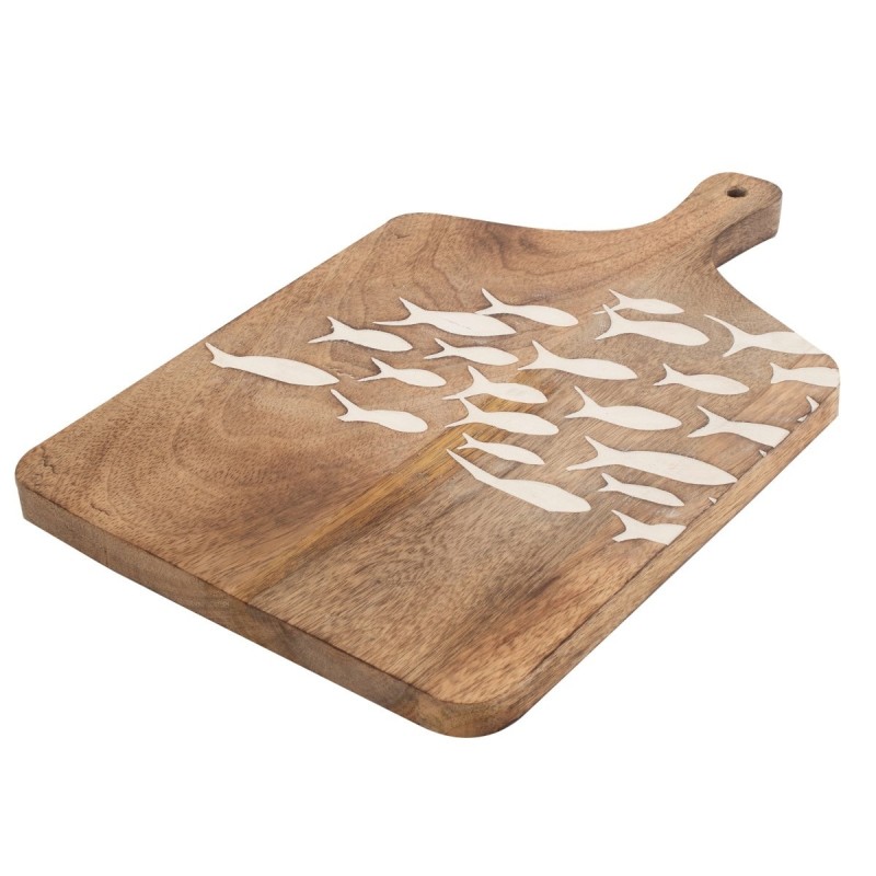 ORIGIN Home Decor Planche à découper Boîtes et plateaux à poisson | Tableau Marron Rectangulaire - 2x33x20cm