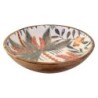 ORIGIN Home Decor Boîtes et plateaux à grandes feuilles | Bol Ovale Blanc - 7x30x30cm