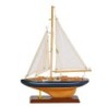 ORIGIN Home Decor Bateau Voilier Véhicules | Modelage Bateau Blanc - 35x25x6cm