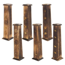 Supporte de beaux encens pour la maison. Comprend 6 modèles différents. Compléments Cadeaux Natura Collection Inde