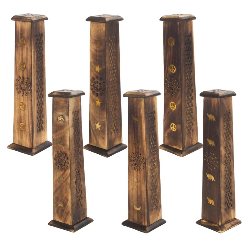 Supporte de beaux encens pour la maison. Comprend 6 modèles différents. Compléments Cadeaux Natura Collection Inde