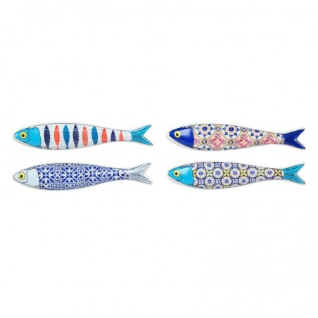 Les aimants de poisson comprennent 4 unités-cadeaux magnétiques Sailor And Nautical Collection