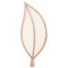 ORIGEN Home Decor Décoration Murale Feuille Photos - Décoration Murale de Jardin Marron - 80x32x2cm