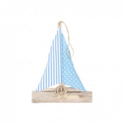 Bateau Avec Bougie En Tissu