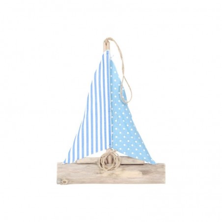 Bateau Avec Bougie En Tissu