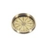 Collection de carte du monde de décoration nautique de poche d'horloge solaire / boussole