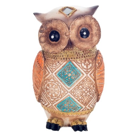 ORIGEN Home Decor Chouette Chouette Chouette Chouette Marron - 17x11x8cm